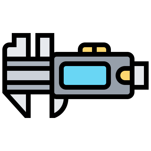 Caliper Meticulous Lineal Color icon