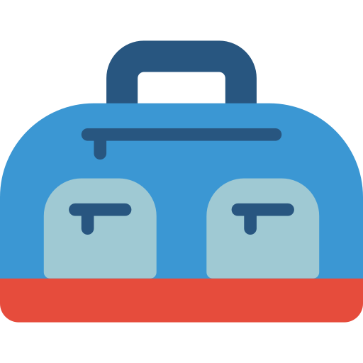 Bag Basic Miscellany Flat icon