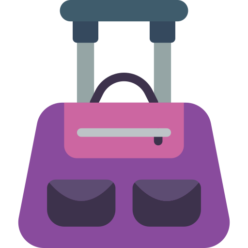 Suitcase Basic Miscellany Flat icon