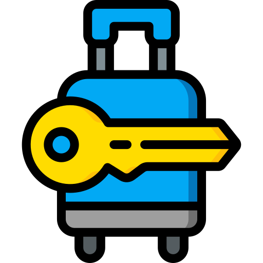 Suitcase Basic Miscellany Lineal Color icon