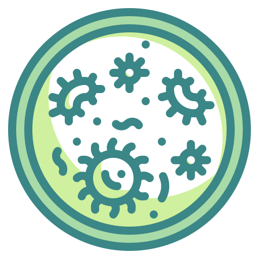 mikroorganizm Wanicon Two Tone ikona
