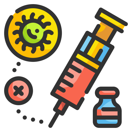 szczepionka Wanicon Lineal Color ikona