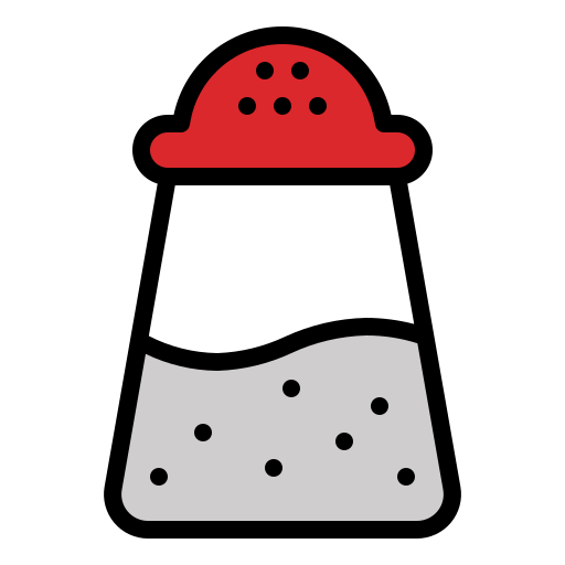 塩の容器 Generic Outline Color icon