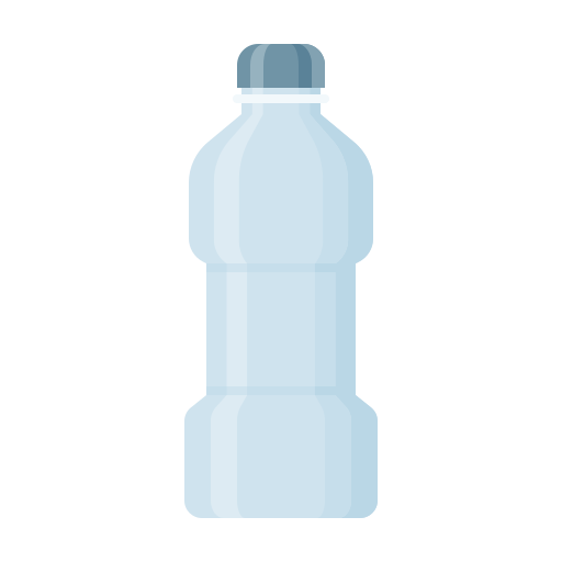 bottiglia di plastica Generic Flat icona