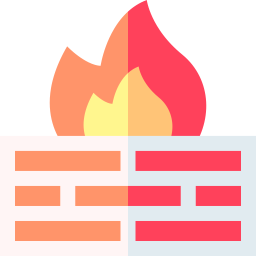 firewall Basic Straight Flat icona