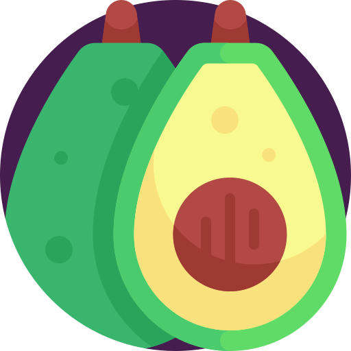 avocado Detailed Flat Circular Flat icon