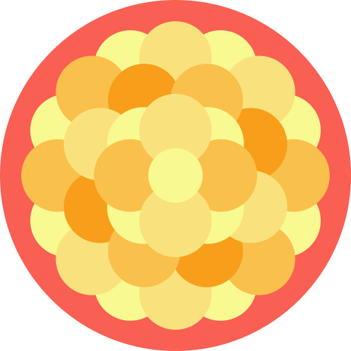 cempasuchil Detailed Flat Circular Flat icon