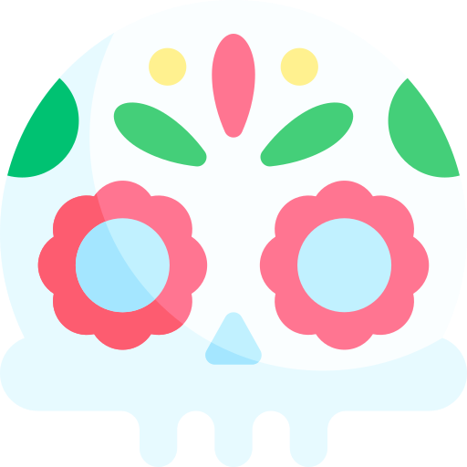 두개골 Kawaii Flat icon