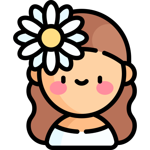 멕시코 여자 Kawaii Lineal color icon