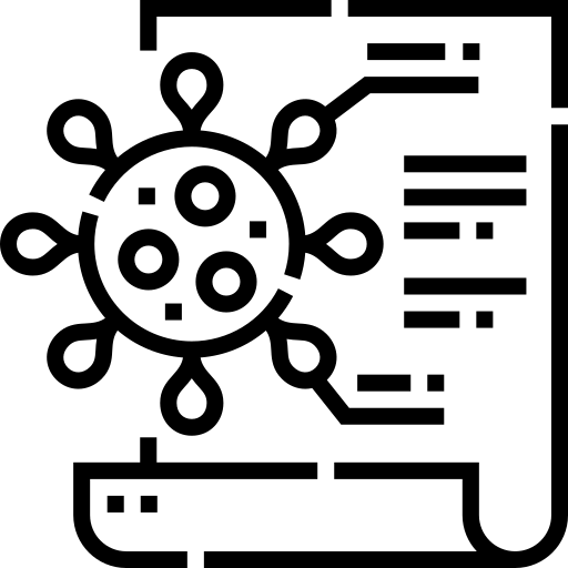 rapporto Detailed Straight Lineal icona