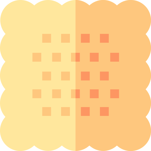 ビスケット Basic Straight Flat icon