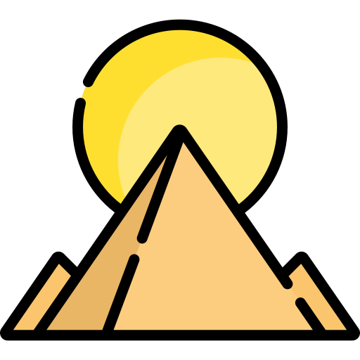 Пирамида Special Lineal color иконка