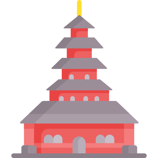 Pagoda Special Flat icon