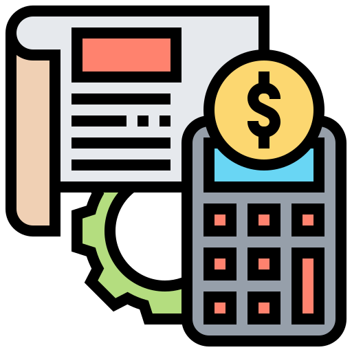 Accounting Meticulous Lineal Color icon