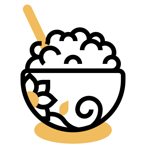 schüssel Meticulous Yellow shadow icon