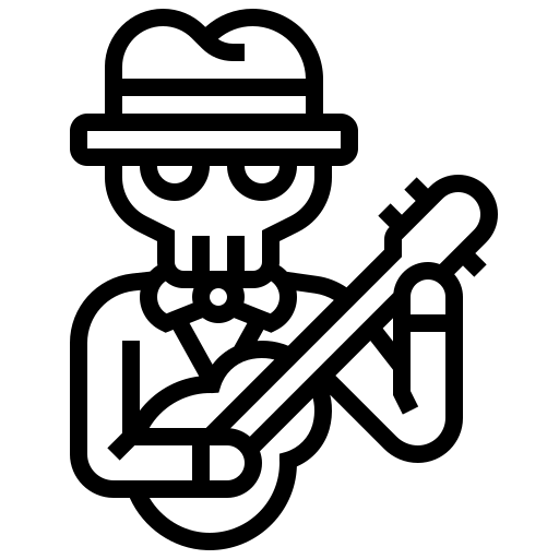 schädel Meticulous Line icon