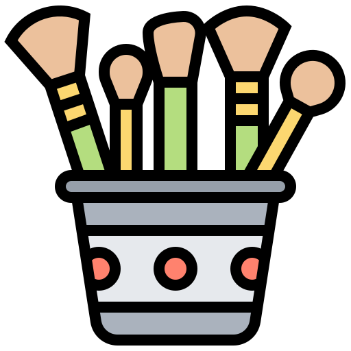 Brushes Meticulous Lineal Color icon