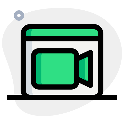 Videocall Generic Rounded Shapes icon