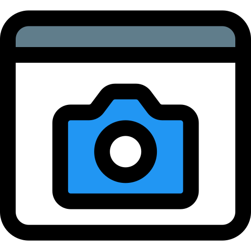 Photography Pixel Perfect Lineal Color icon