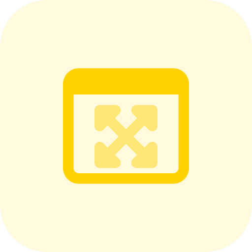 最大化する Pixel Perfect Tritone icon