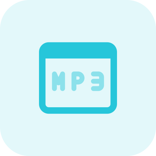 mp3 Pixel Perfect Tritone icoon