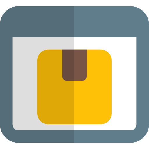 Logistics delivery Pixel Perfect Flat icon