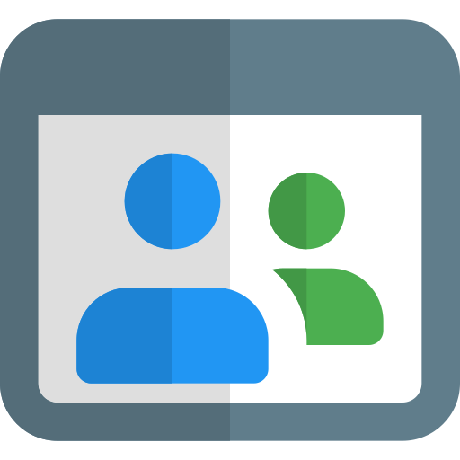 app per chattare Pixel Perfect Flat icona