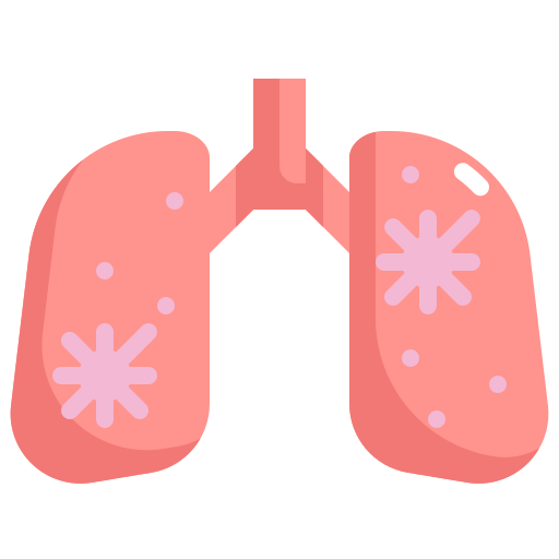 pulmón Generic Flat icono