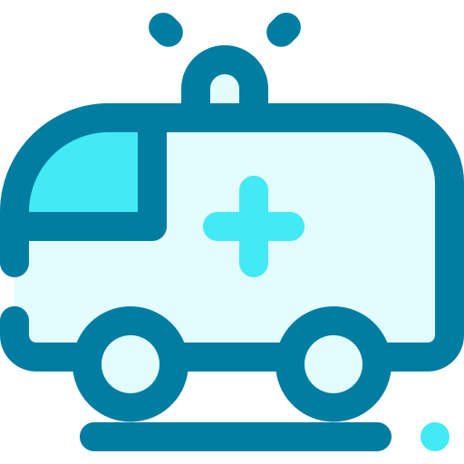 krankenwagen Generic Blue icon