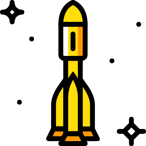 rakieta Basic Miscellany Yellow ikona