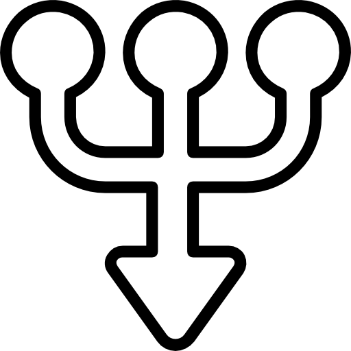 Łączyć Basic Miscellany Lineal ikona