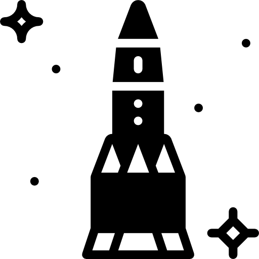 ロケット Basic Miscellany Fill icon