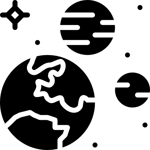 太陽系 Basic Miscellany Fill icon