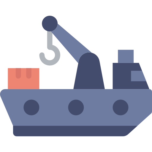 frachtschiff Basic Miscellany Flat icon