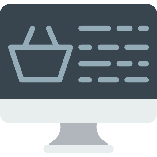 Online shop Basic Miscellany Flat icon