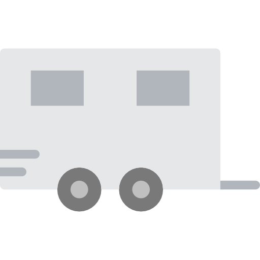 caravan Basic Miscellany Flat icoon