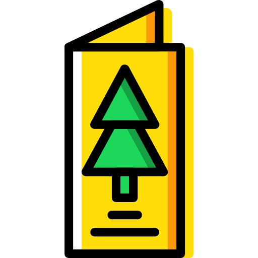 biglietto natalizio Basic Miscellany Yellow icona