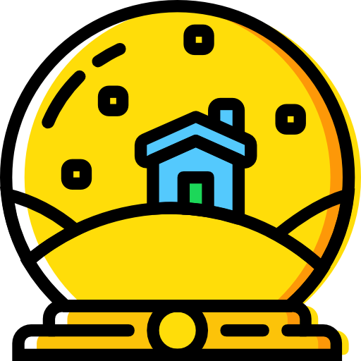 Śnieżna kula Basic Miscellany Yellow ikona