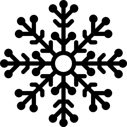 copo de nieve Basic Miscellany Lineal icono