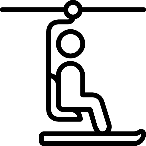teleférico Basic Miscellany Lineal icono