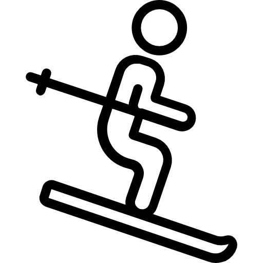 skifahren Basic Miscellany Lineal icon