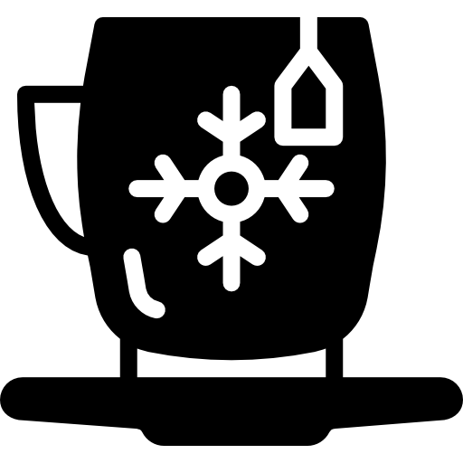 xícara de chá Basic Miscellany Fill Ícone