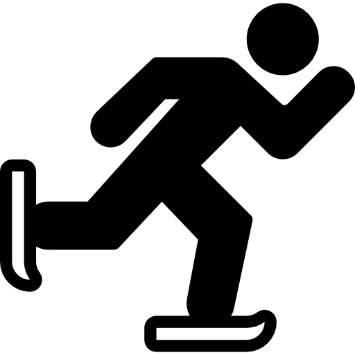 Skating Basic Miscellany Fill icon