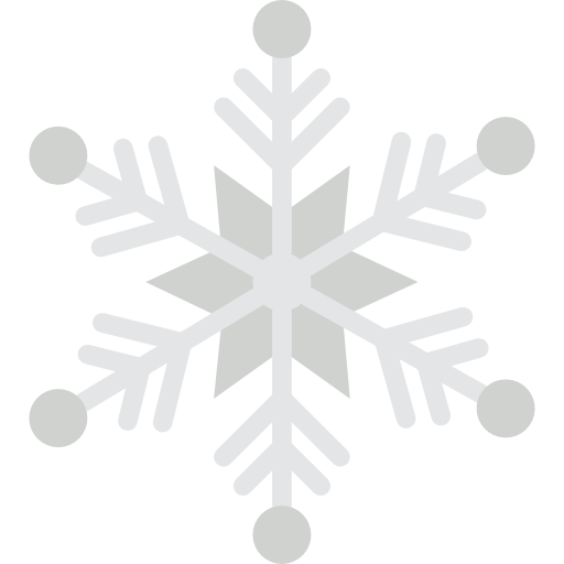 Snowflake Basic Miscellany Flat icon