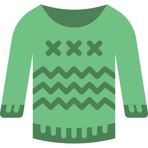 suéter Basic Miscellany Flat Ícone
