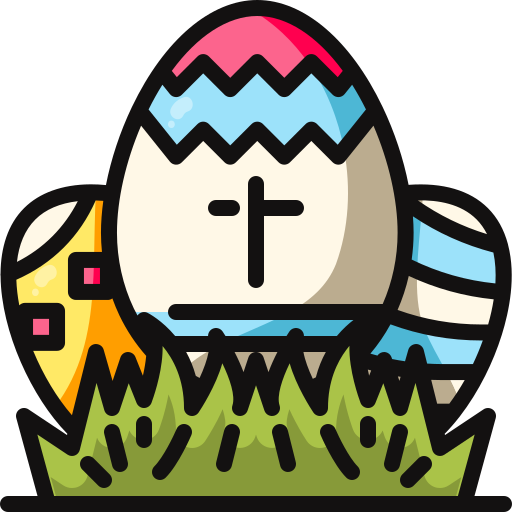 búsqueda de huevos Generic Outline Color icono