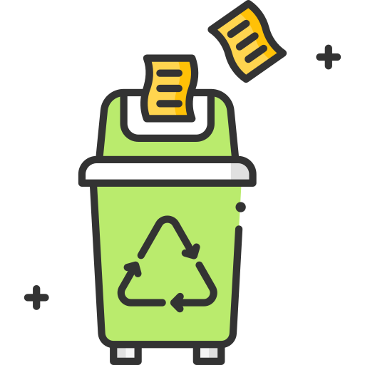 papelera de reciclaje SBTS2018 Lineal Color icono