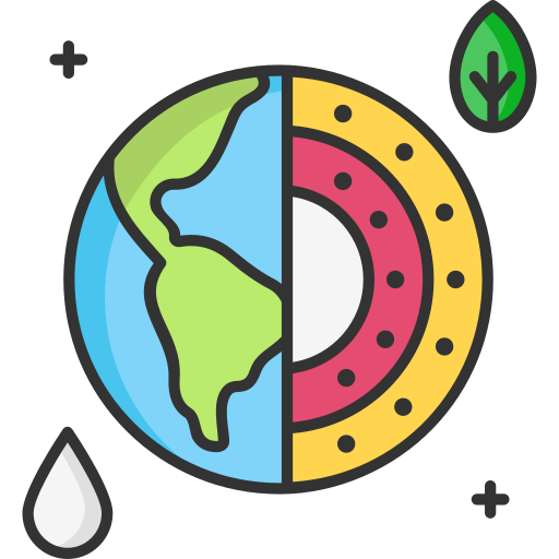 地球 SBTS2018 Lineal Color icon