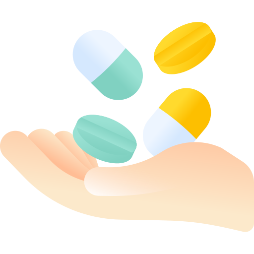 Pills 3D Color icon