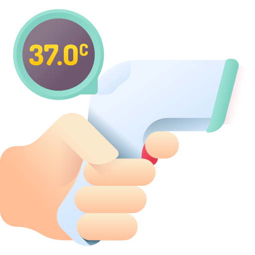 thermometer 3D Color icon